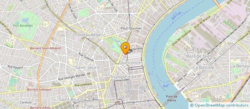 localisation de l'entreprise NOBILE  BORDEAUX