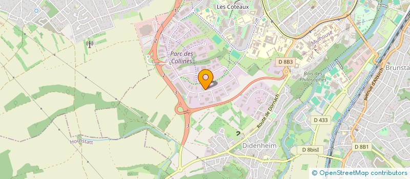 localisation de l'entreprise NOBILIA FRANCE  BRUNSTATT-DIDENHEIM