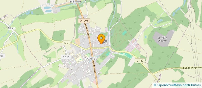 localisation de l'entreprise NOBILIOR  NOAILLES