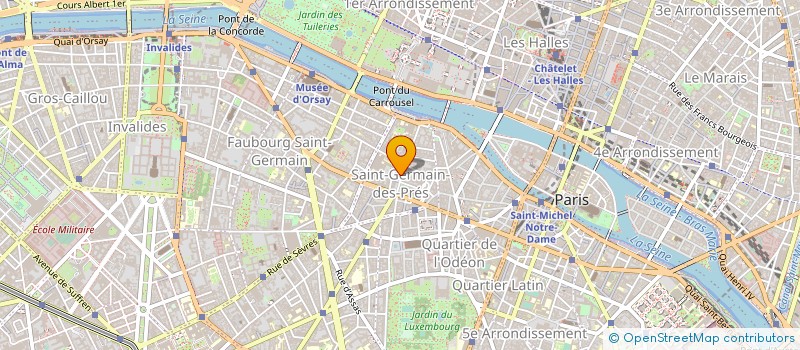 localisation de l'entreprise NOBILIS à PARIS