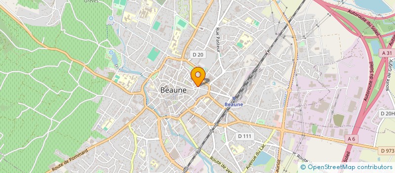 localisation de l'entreprise NOBIS à BEAUNE