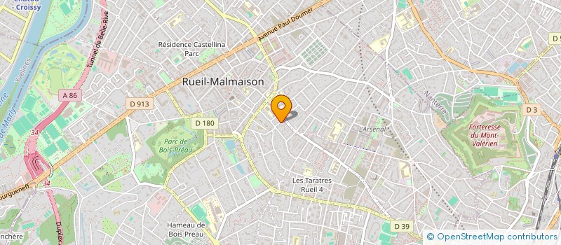 localisation de l'entreprise NOBISCOM à RUEIL-MALMAISON