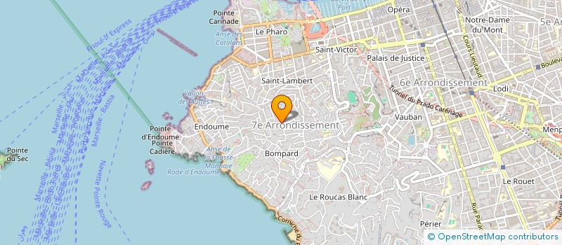 localisation de l'entreprise NOBIUS à MARSEILLE