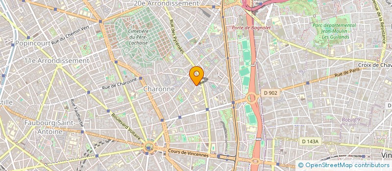 localisation de l'entreprise NOBLABLA  PARIS