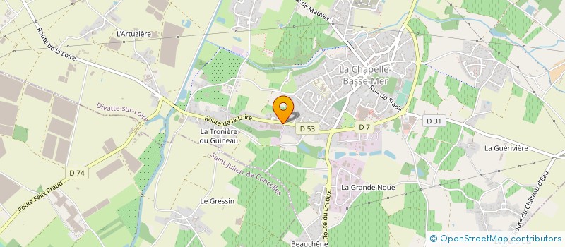 localisation de l'entreprise NOBLE  DIVATTE-SUR-LOIRE