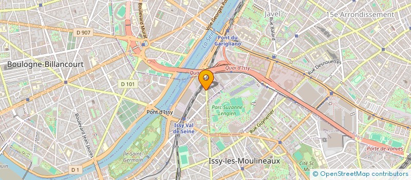 localisation de l'entreprise NOBLE à ISSY-LES-MOULINEAUX