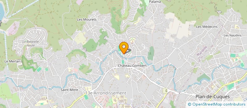 localisation de l'entreprise NOBLE ART BOXING 15  MARSEILLE