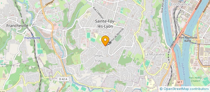 localisation de l'entreprise NOBLE ART DE VIE  SAINTE-FOY-LES-LYON