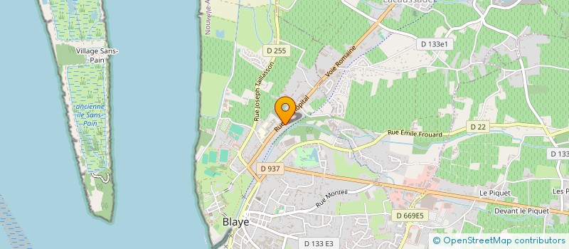 localisation de l'entreprise NOBLE ETABLISSEMENTS à EYRANS