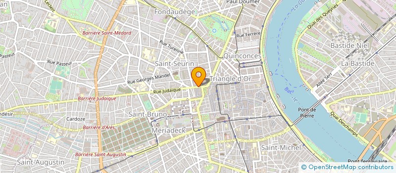 localisation de l'entreprise NOBLE OPTIQUE à BORDEAUX