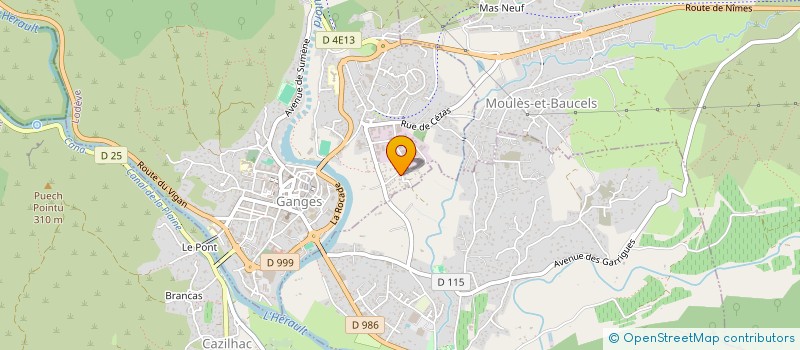 localisation de l'entreprise NOBLEBOIS TRADITION  GANGES