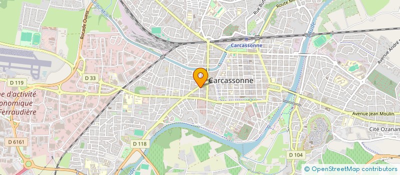 localisation de l'entreprise NOBLESSE à CARCASSONNE