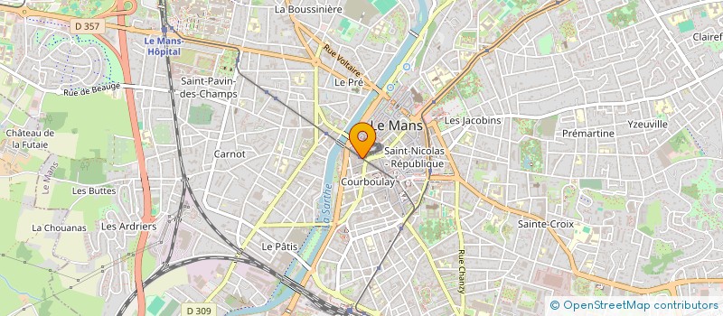 localisation de l'entreprise NOBLESSE COLLECTION à LE MANS