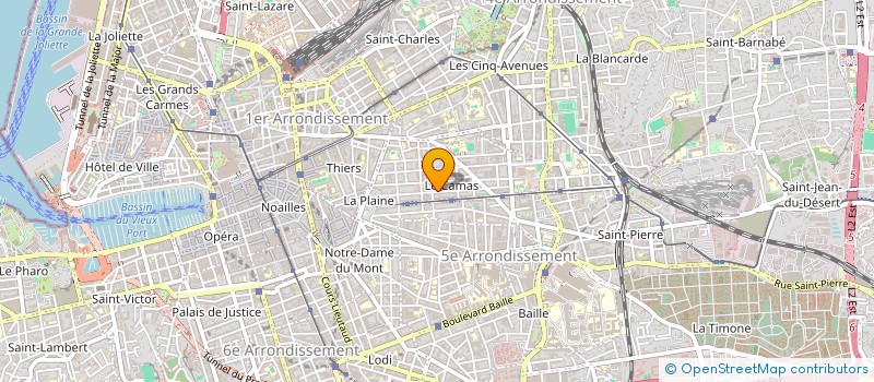 localisation de l'entreprise NOBLESSE DE LA TABLE à MARSEILLE