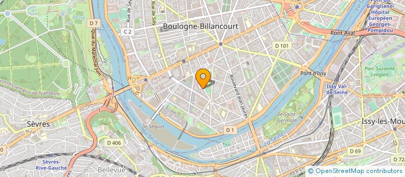localisation de l'entreprise NOBLESSE OBLIGE DISTRIBUTION à BOULOGNE-BILLANCOURT