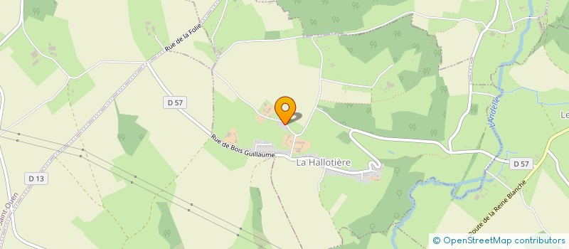 localisation de l'entreprise NOBLESSENCE  LA HALLOTIERE