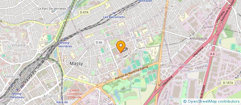 localisation de l'entreprise NOBLET CONSULTING à MASSY