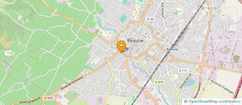 localisation de l'entreprise NOBLET - GAUTHIER  BEAUNE