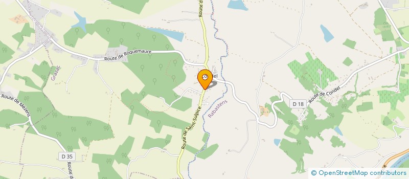 localisation de l'entreprise NOBLET VIRGINIE  GRAZAC