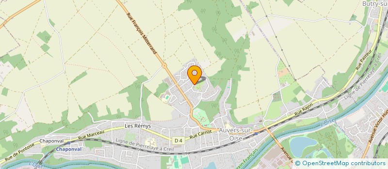localisation de l'entreprise NOBLURWAY à AUVERS-SUR-OISE