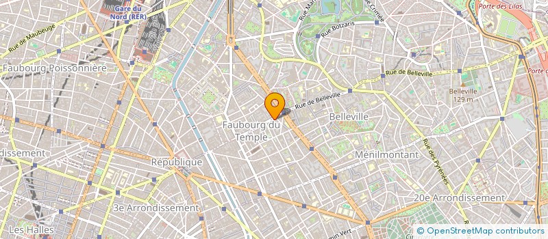 localisation de l'entreprise NOBODY  PARIS