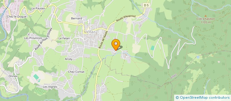 localisation de l'entreprise NOBOUDID  VILLAZ