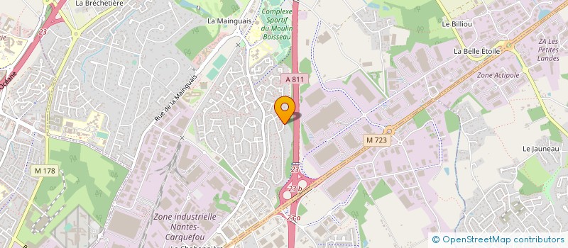 localisation de l'entreprise NOBOX VENTURES à CARQUEFOU