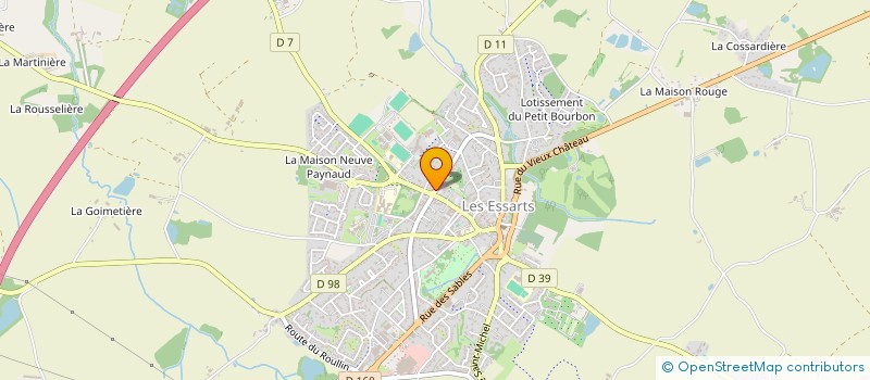 localisation de l'entreprise NOBULLSHIT CONSEIL  ESSARTS-EN-BOCAGE