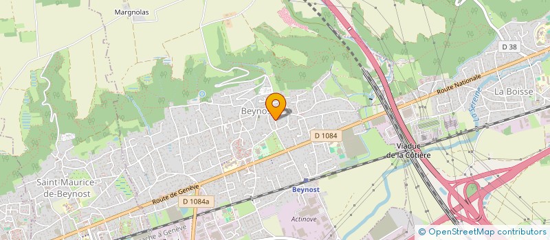 localisation de l'entreprise NOCA à BEYNOST