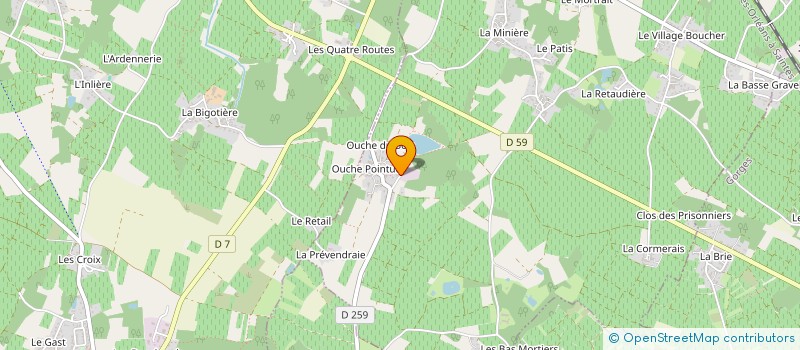 localisation de l'entreprise NOCA ACOUSTIQUE  MONNIERES