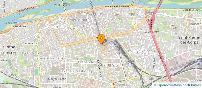 localisation de l'entreprise NOCAUDIE NAMI  TOURS