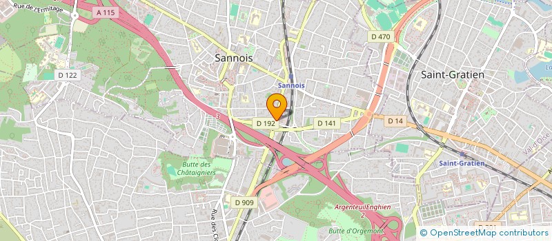 localisation de l'entreprise NOCEA  SANNOIS