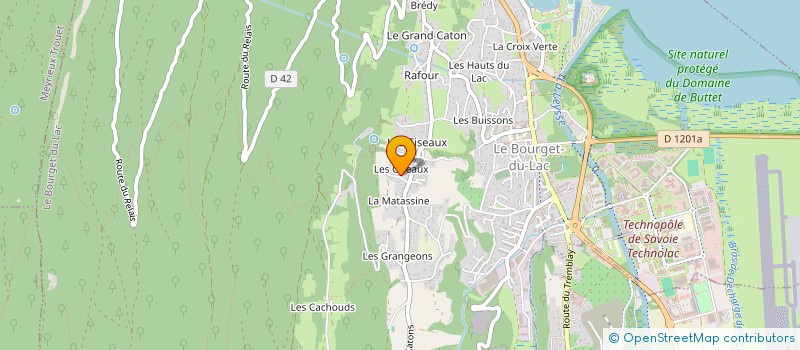 localisation de l'entreprise NOCEA MULTIMEDIA à LE BOURGET-DU-LAC