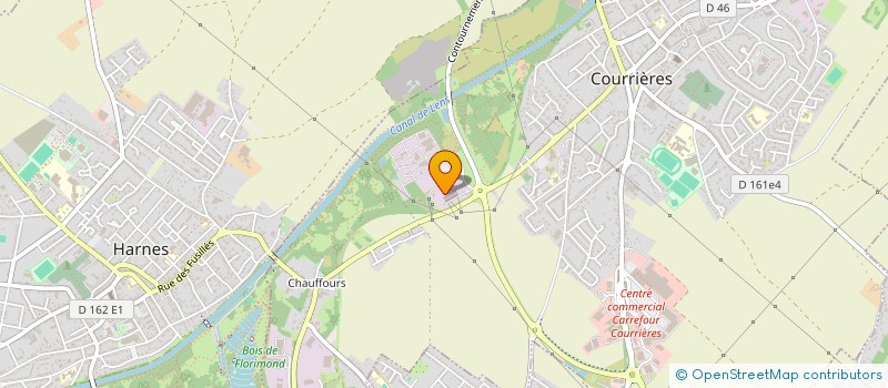 localisation de l'entreprise NOCEA TE  COURRIERES