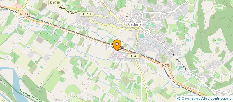 localisation de l'entreprise NOCERA à CADENET