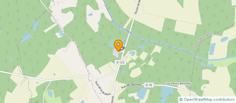 localisation de l'entreprise NOCFOND LODGES  LANGON-SUR-CHER