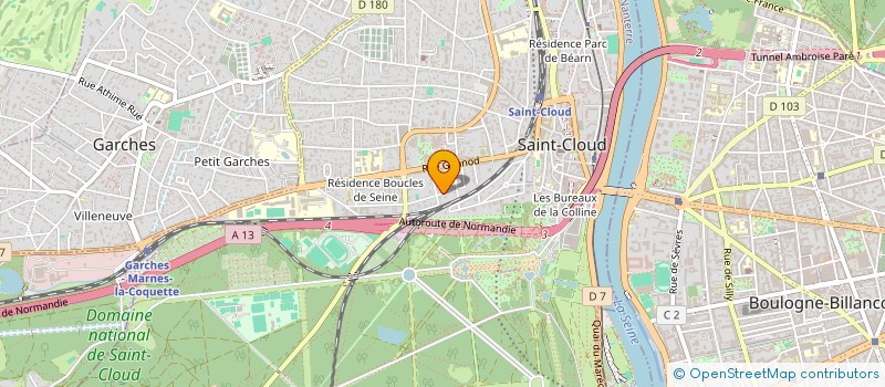 localisation de l'entreprise NOCLE CORTAMBERT à SAINT-CLOUD