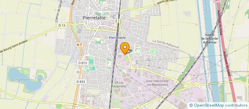 localisation de l'entreprise NOCLEHA  PIERRELATTE