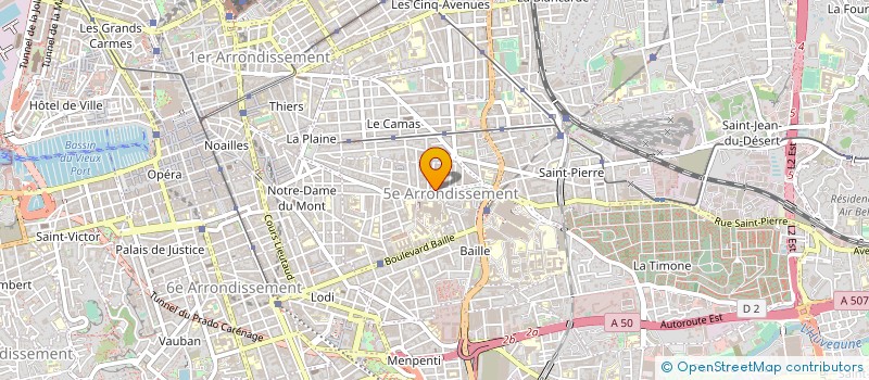 localisation de l'entreprise NOCLIP à MARSEILLE
