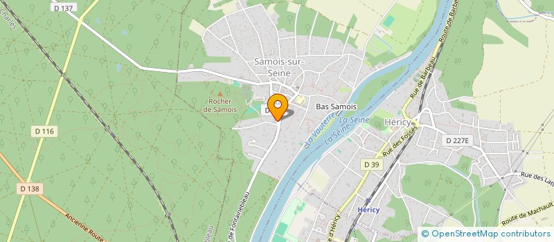 localisation de l'entreprise NOCO  SAMOIS-SUR-SEINE