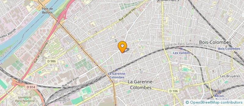 localisation de l'entreprise NOCODEBUILDERS à COLOMBES