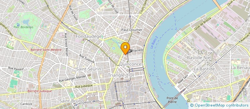 localisation de l'entreprise NOCODECREATOR  BORDEAUX