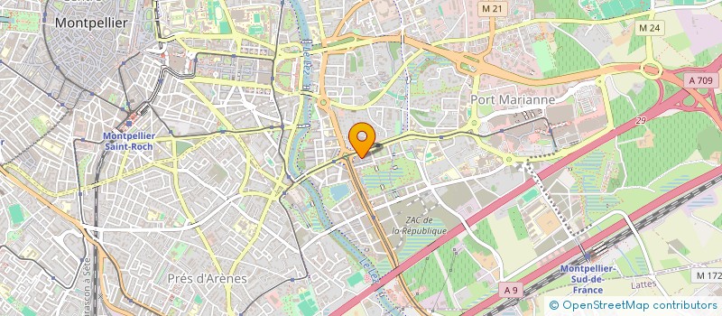 localisation de l'entreprise NOCODELIVING à MONTPELLIER