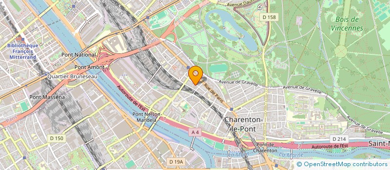 localisation de l'entreprise NOCOL à CHARENTON-LE-PONT
