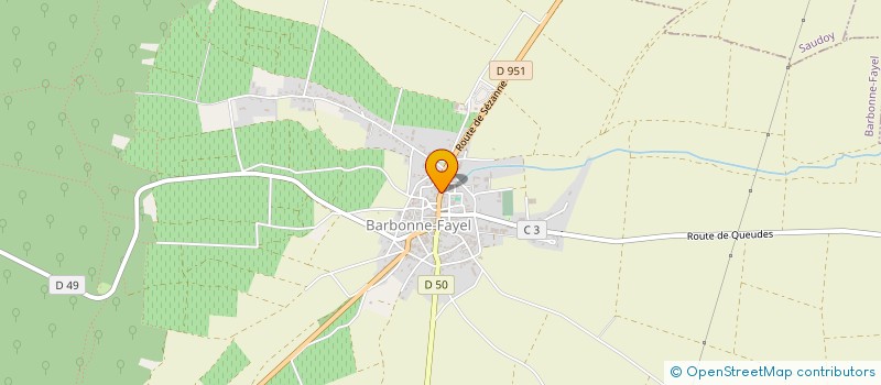 localisation de l'entreprise NOCOLA  BARBONNE-FAYEL