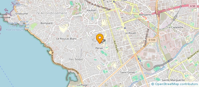localisation de l'entreprise NOCOLEM à MARSEILLE
