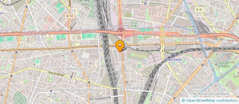 localisation de l'entreprise NOCOLOR NATION  PARIS 18