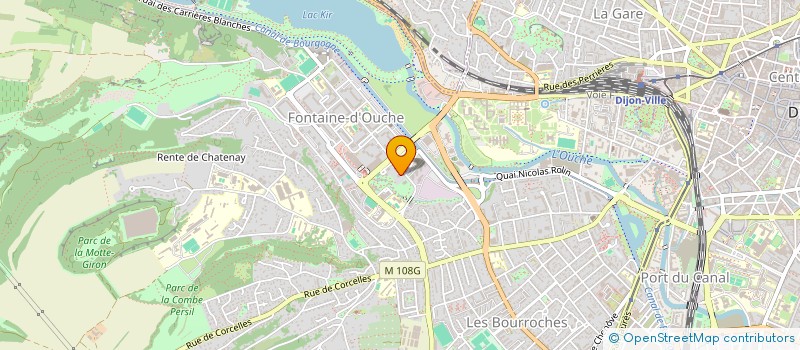 localisation de l'entreprise NOCOM  DIJON
