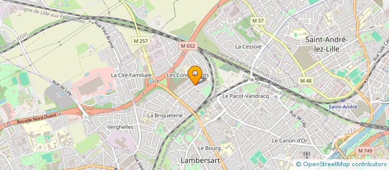 localisation de l'entreprise NOCOPYNES à LAMBERSART