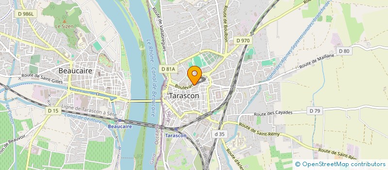 localisation de l'entreprise NOCOR  TARASCON